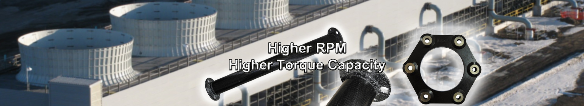 Carbonfiber Driveshaft — Higher RPM，Higher Torque Capacity 