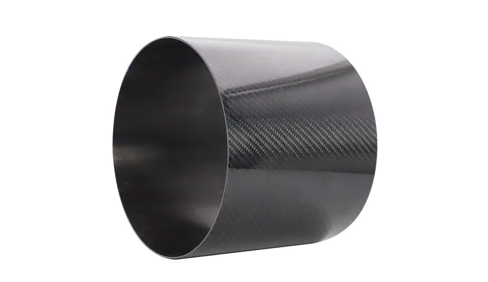 500 mm Kohlefaser-Rohr von 5 mm bis 20 mm, Rolle gewickelt, glänzend 3K (E 500 mm Kohlefaser-Rohr von 5 mm bis 20 mm, Rolle gewickelt, glänzend 3K (E