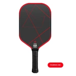 Raw Carbon Fiber Pickleball Paddle Racket Cold Pressed PP Honeycomb Core Spin Accelerator Entertainment