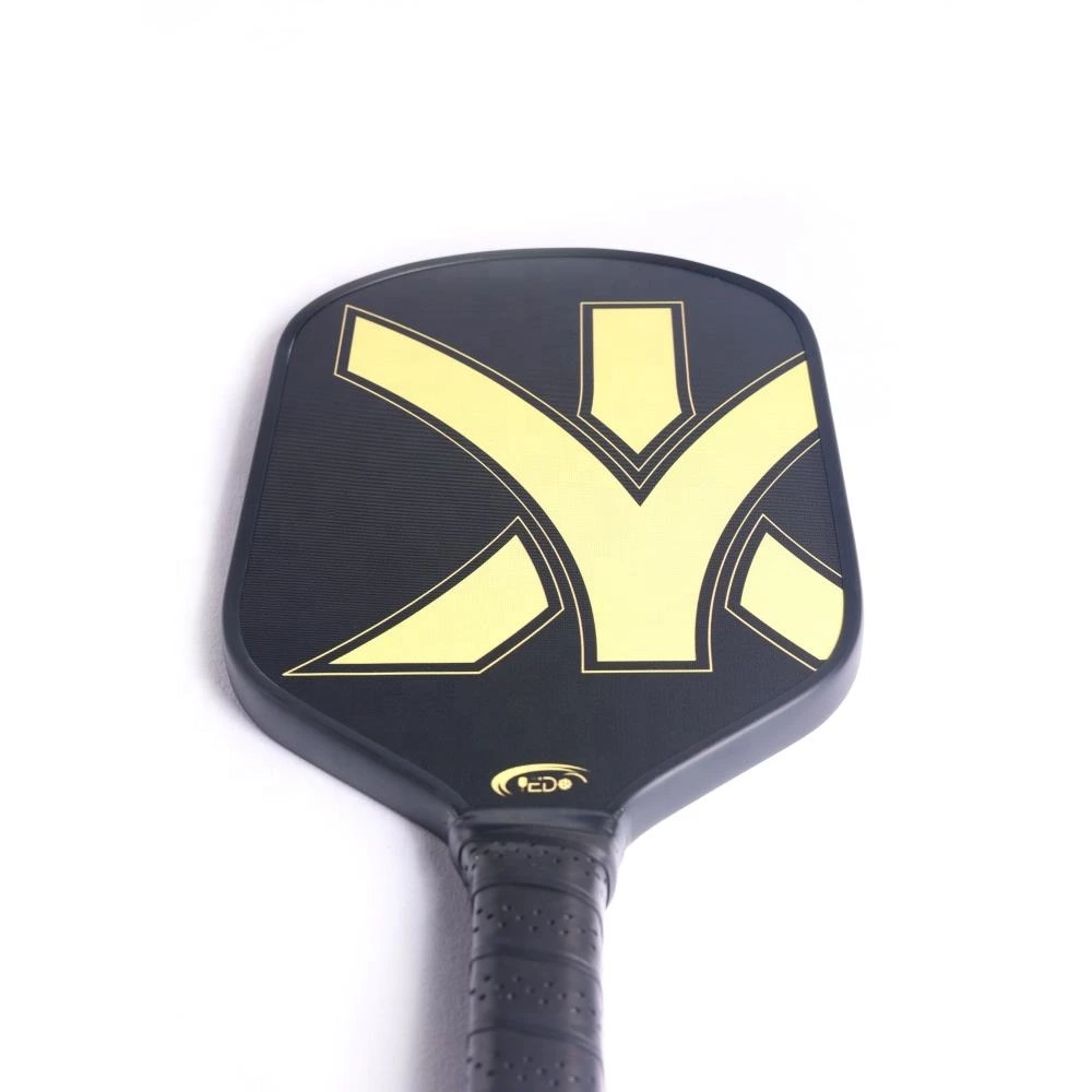 Standard Glass Carbon Fiber Graphite Composite Custom Logo Pickleball Paddle Sets 2 Paddles 4 Balls 1 Bag