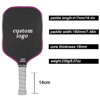 Top Sale Carbon Fiber Pickleball Paddles Set for Racing & Training