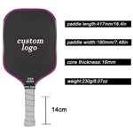Top Sale Carbon Fiber Pickleball Paddles Set for Racing & Training