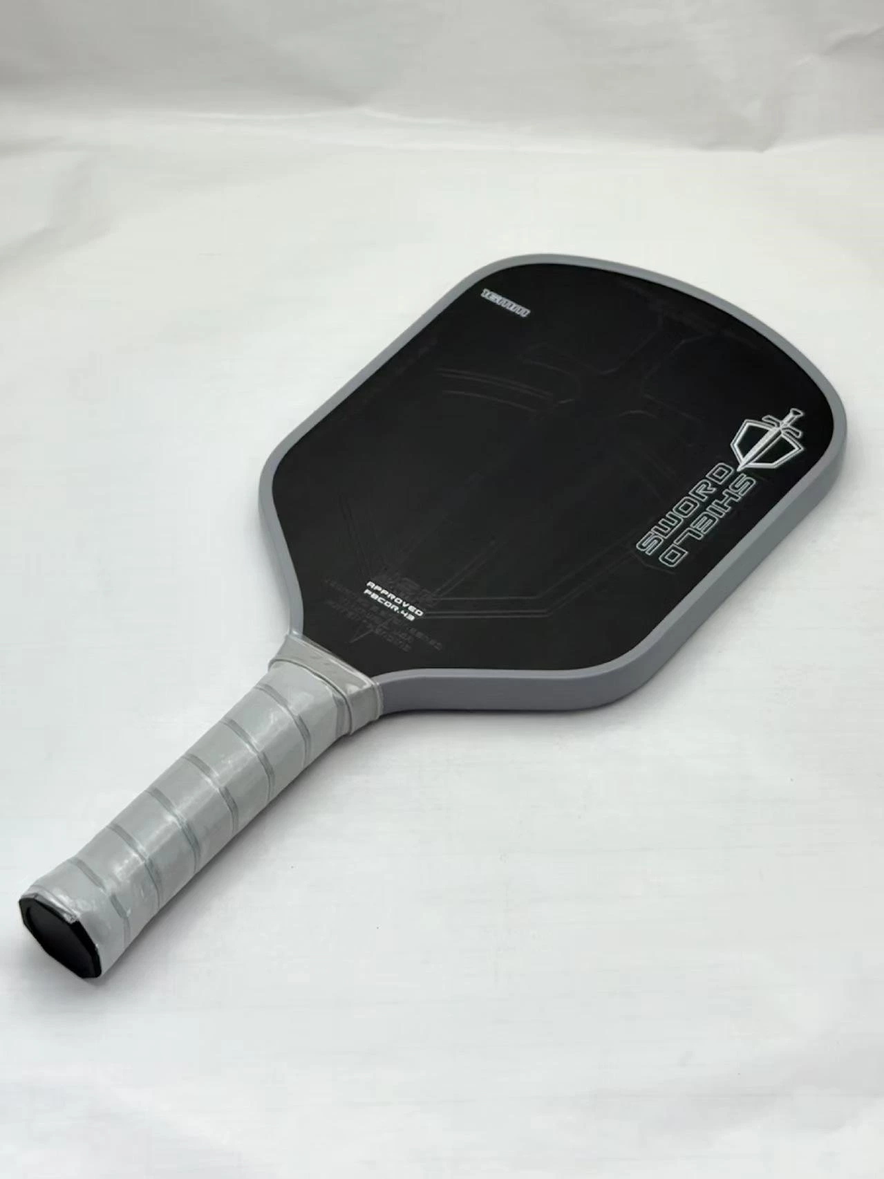 Pickleball Racket 2 Packs Carbon Fiber Pickleball Paddles Set for Training OEM Available-Black
