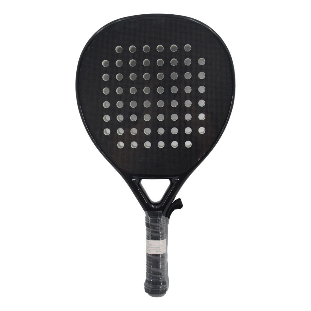2025 Customized 3K Carbon Fiber Tear Shape Paddle Racket High-Performance Racquets
