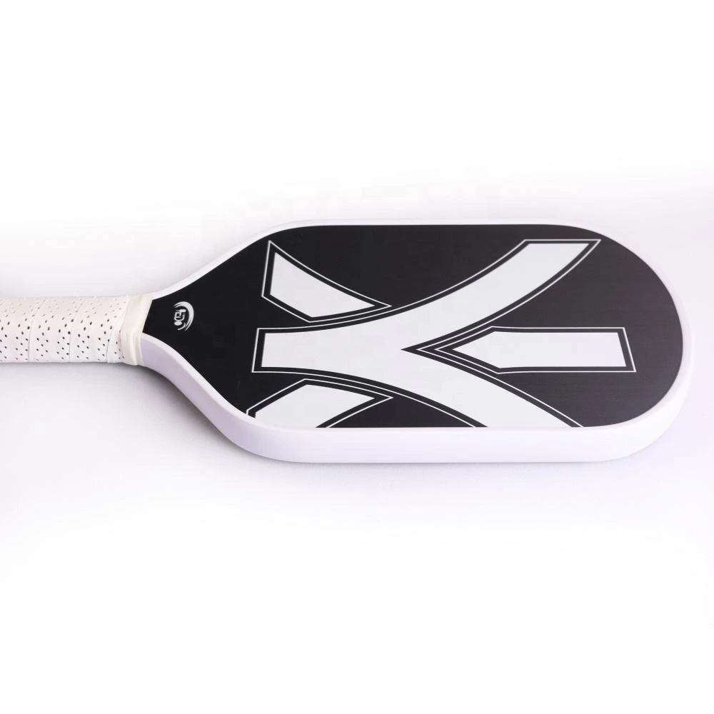 Standard Glass Carbon Fiber Graphite Composite Custom Logo Pickleball Paddle Sets 2 Paddles 4 Balls 1 Bag