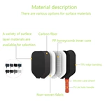 Carbon Fiber Pickleball Paddles Special Racquet for the Match High Quality Racket