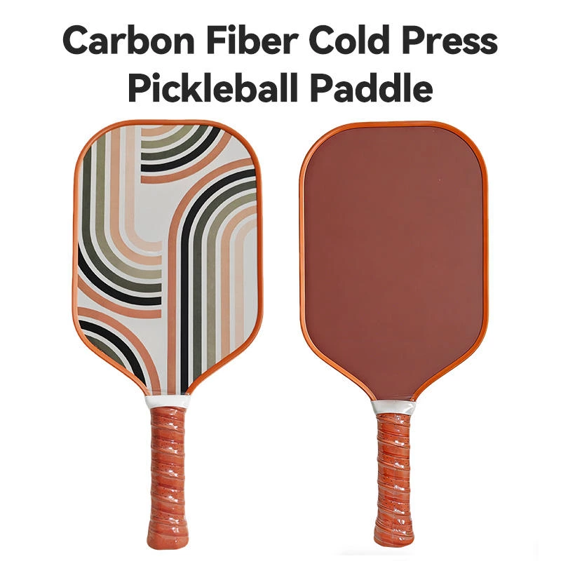 Custom Carbon Fiber Pickleball Paddle USAPA Approved 14mm T700 Cold Press 16mm Graphite Pickleball Racket Matte Surface