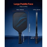 Professional Carbon Fiber Honeycomb Core Pickle Ball Racket Pickleball Paddle
