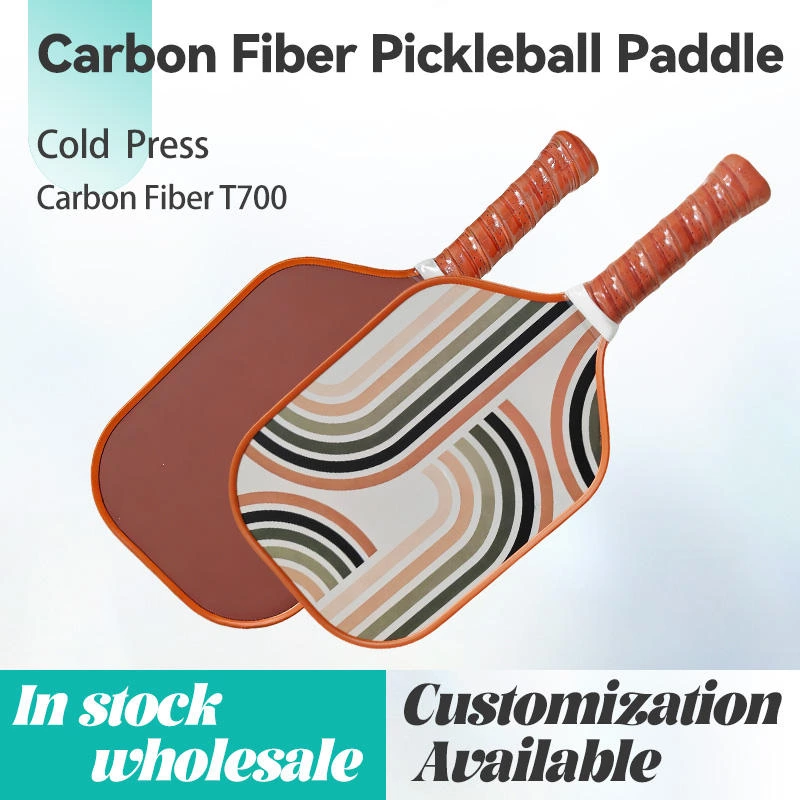 Custom Carbon Fiber Pickleball Paddle USAPA Approved 14mm T700 Cold Press 16mm Graphite Pickleball Racket Matte Surface