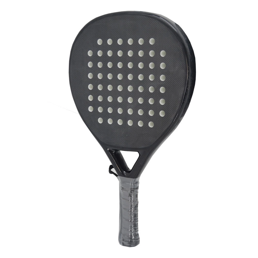 2025 Customized 3K Carbon Fiber Tear Shape Paddle Racket High-Performance Racquets