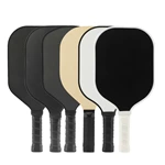 Carbon Fiber Pickleball Paddle with T700 Carbon Fiber Weave Texture & Custom Logo